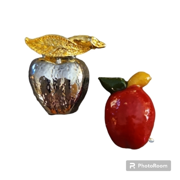 3/$30 Teacher Apple Lapel Hat Pins - Picture 1 of 5